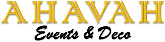 Ahavah events and deco